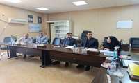 جلسه رسیدگی به مطالبات دستیاران بیمارستان بعثت در دفتر ریاست دانشکده